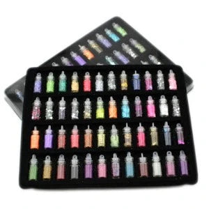 48 In One Nail Jewelry Set Nail Sequins Powder DIY