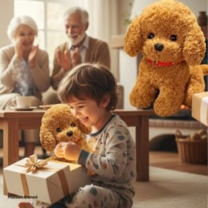 Chien interactif réaliste Buddy – Le cadeau parfait pour les enfants et les amoureux des animaux