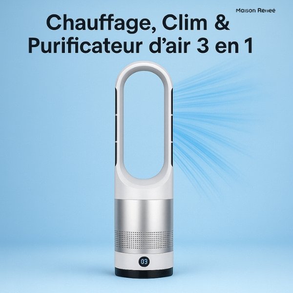 11-12.jpg Rafraîchisseur d’air 3-en-1 AirPure – climatiseur mobile sans évacuation avec purificateur UV