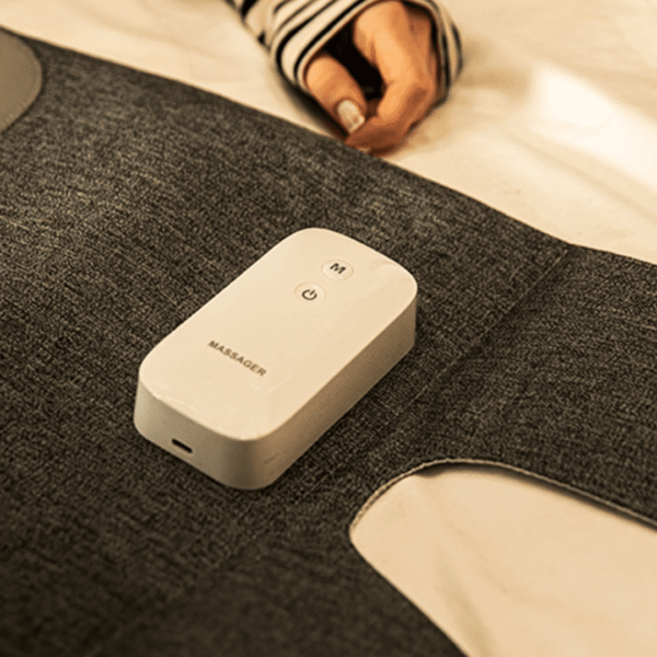 Masseur de Jambes sans Fil pour Soulagement des Jambes Lourdes et Détente Totale à Domicile