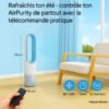 Chauffage soufflant, refroidisseur d’air et purificateur d’air 3-en-1 pour un air pur et des températures agréables dans les pièces à vivre