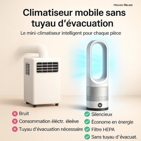 12-9.jpg Rafraîchisseur d’air 3-en-1 AirPure – climatiseur mobile sans évacuation avec purificateur UV