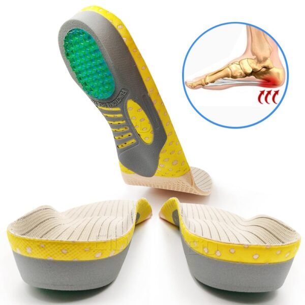 13441575236855207475_e20ef536-d4f1-4f90-b313-2eeeec039053.jpg Meilleur Semelle pour Épine Calcanéenne, Semelles Orthopédiques Amortissantes, Soulagement Fasciite Plantaire, Taille S (35-40)