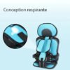 Siège Auto de Sécurité Portable pour Enfant | Confort et Protection pour Voyage en Voiture
