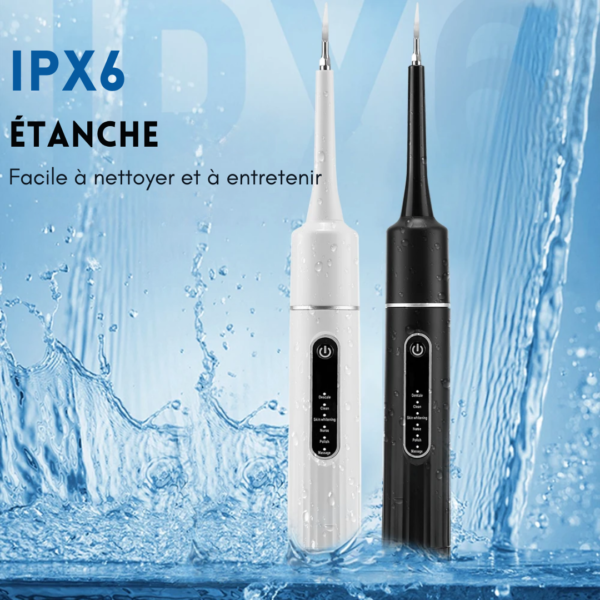 Grattoir dentaire ultrason puissant pour enlever le tartre dent et la plaque – comment enlever le tartre sur les dents efficacement chez soi