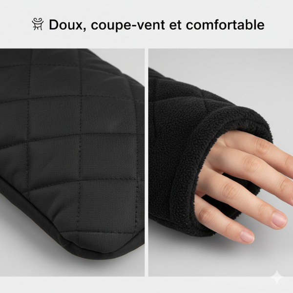 Chauffe-Mains Chauffant Portable Sans Fil – Manchon USB Électrique Nomade, 3 Niveaux de Chaleur