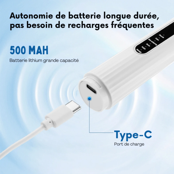 Grattoir dentaire ultrason puissant pour enlever le tartre dent et la plaque – comment enlever le tartre sur les dents efficacement chez soi