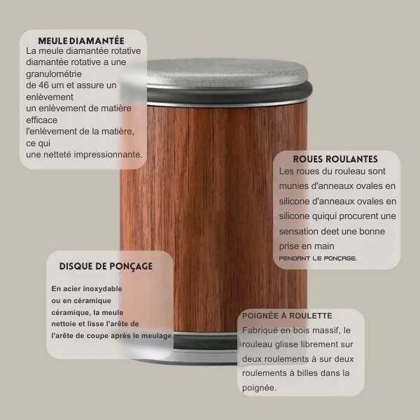 18-3.jpg Aiguiseur de couteaux à roulettes, affûtage facile des couteaux, système d’affûtage de couteaux de cuisine à roulettes, offre un affûtage de 15 à 20 degrés