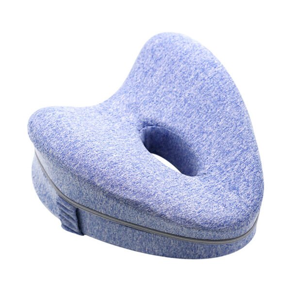 Coussin Entre Jambe pour Dormir, Oreiller Ergonomique pour Genoux et Jambes, Soutien Confortable et Réducteur de Pression pour Bien-être Nocturne