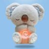 Doudou Koala Apaisant avec Battement de Cœur et Respiration, Peluche Relaxante pour Bébé et Enfants