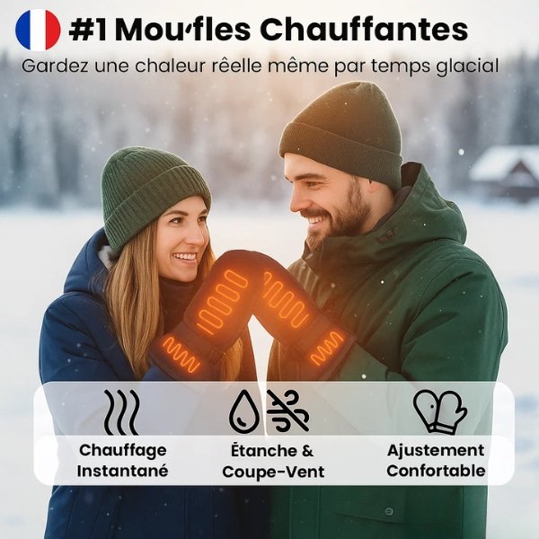 2-3-1.jpg Moufles chauffantes d’hiver – Gants chauffants imperméables et rechargeables pour l’extérieur, le golf et le ski