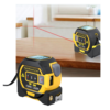 Mètre à Ruban Laser 3-en-1 avec Mesure de Distance, Surface et Volume – Outil de Précision pour Bricolage et Construction
