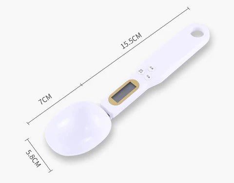 Cuillère peseuse numérique, balance cuillère de précision pour mesurer ingrédients, cuillère mesure électronique avec affichage LED pour cuisine