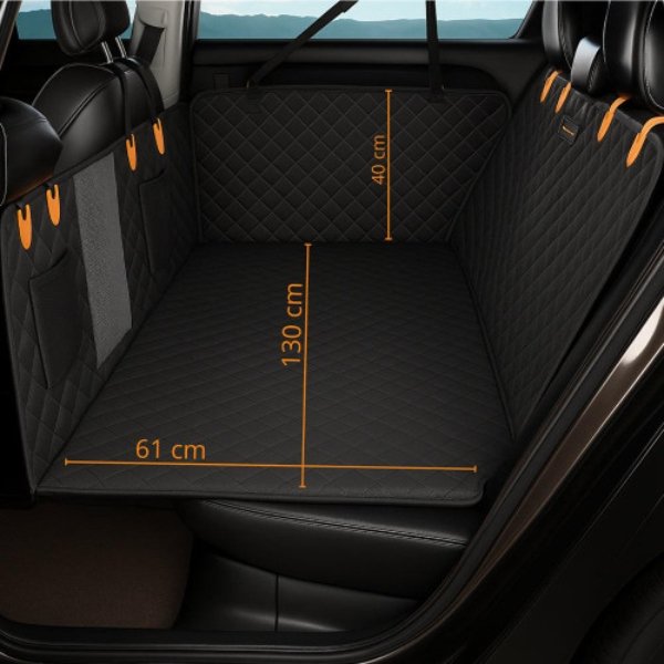 Housse de voiture chien imperméable avec protection pour voiture pour chien et housse chien pour voiture