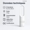 3-32.jpg Rafraîchisseur d’air 3-en-1 AirPure – climatiseur mobile sans évacuation avec purificateur UV