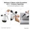 Nettoyeur vapeur contre les punaises de lit – Puissance hygiénique à 160 °C pour une maison propre et sans germes