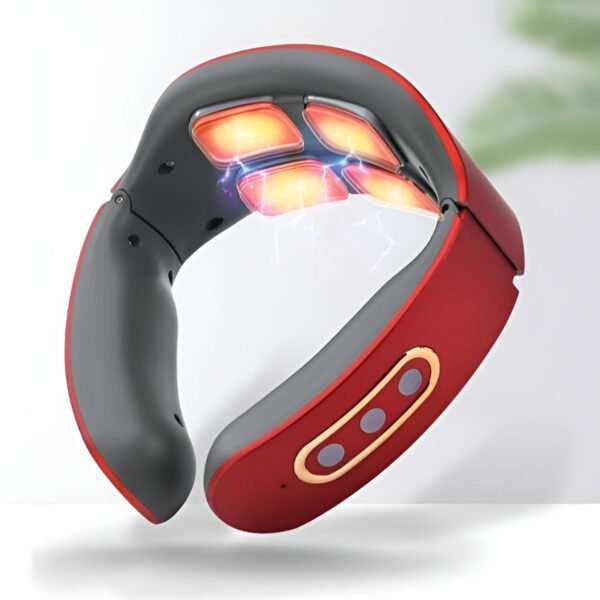 Masseur Cervical Électrique pour Détente et Soulagement, Appareil Neck Massager Ergonomique