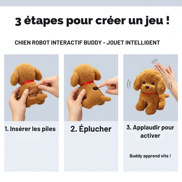 33-1.png Chien Robot Interactif avec Batterie – Le Jouet Canin Intelligent du Futur