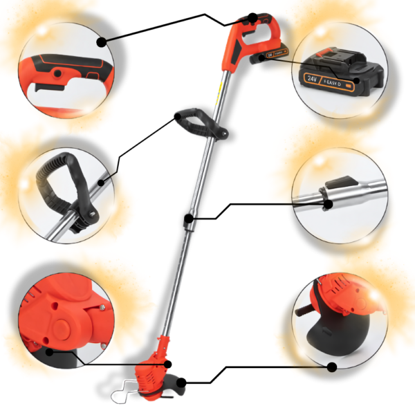 3in1_cordless_grass_trimmer_precision_4e0481be-7668-4055-86cd-a0dedbc4113e.png Coupe-bordures électrique sans fil 3 en 1 – coupe-herbe à batterie pour entretien jardin cocoon