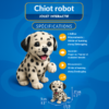 4.png Chien Robot Dalmatien Interactif – Chiot Électronique qui Marche & Réagit