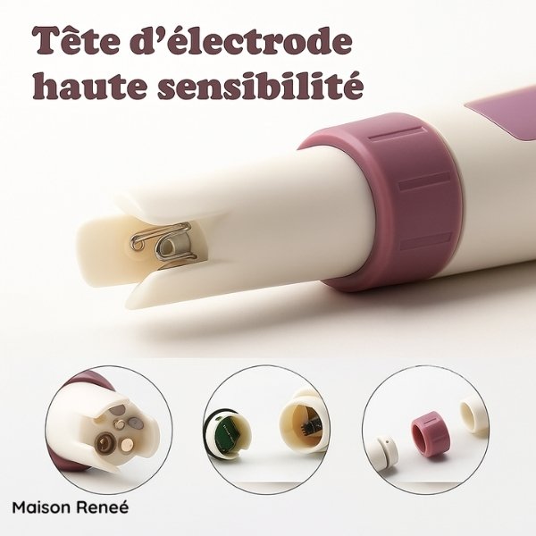 Testeur numérique de piscine – Appareil de mesure du pH et du chlore pour une analyse facile de l’eau