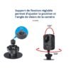 Caméra espion miniature sans fil avec détection PIR et autonomie longue durée autonome