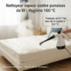 Nettoyeur vapeur contre les punaises de lit – Puissance hygiénique à 160 °C pour une maison propre et sans germes