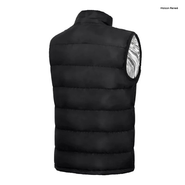 Gilet Chauffant Électrique pour Hommes et Femmes | Veste Isolante Légère à Ajustement Réglable – Idéale pour les Activités Extérieures et le Froid