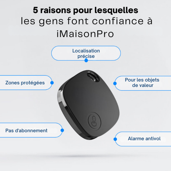 49.png Traceur GPS compact étanche avec alerte antivol pour clés, sacs, bagages et objets personnels