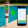 Testeur numérique de piscine – Appareil de mesure du pH et du chlore pour une analyse facile de l’eau