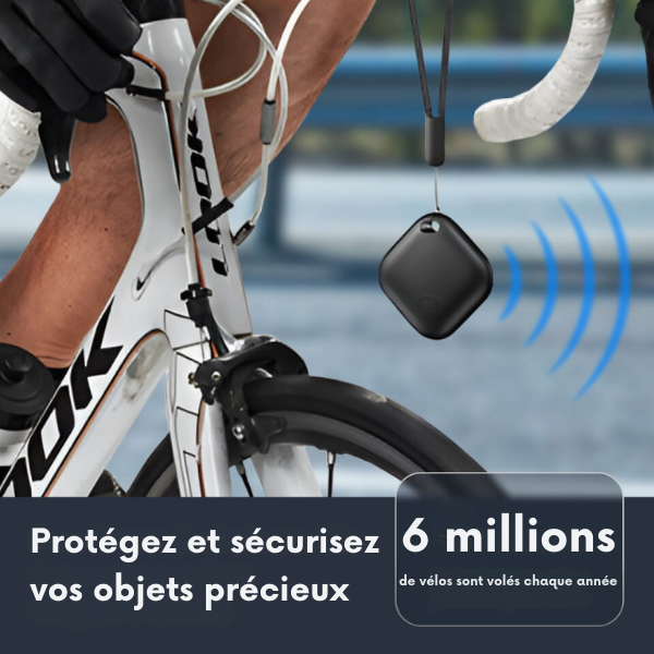 51.png Traceur GPS compact étanche avec alerte antivol pour clés, sacs, bagages et objets personnels