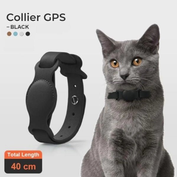 Collier GPS pour chat Tag – Accessoire IRL élégant et pratique pour le suivi du bien-être de votre animal