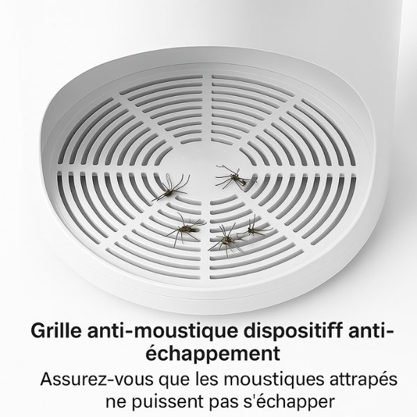 Piège à Insectes UV – Tue-Moustiques et Mouches Intérieur/Extérieur pour un Contrôle Efficace des Nuisibles
