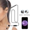 Endoscope Auriculaire Professionnel avec Caméra HD – Inspection des Oreilles et Nettoyage des Cérumen à Domicile