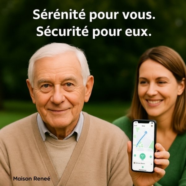 Smartwatch d’urgence avec GPS et détection des chutes – Un compagnon fiable pour les seniors avec fonction SOS