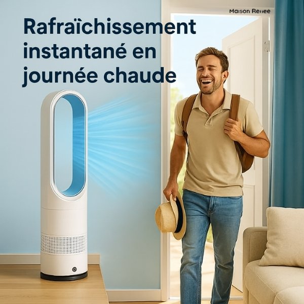 7-30.jpg Rafraîchisseur d’air 3-en-1 AirPure – climatiseur mobile sans évacuation avec purificateur UV