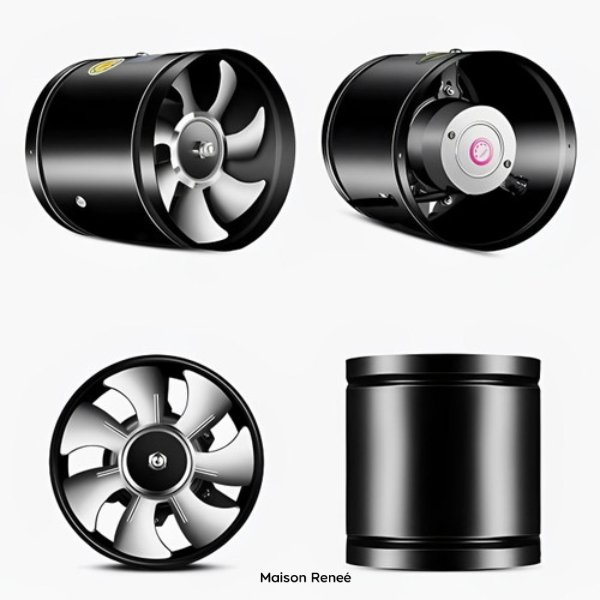 Extracteur d’air silencieux 40W pour salle de bain et ventilation efficace de cuisine