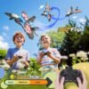 Avion Flying Speedy Télécommandé avec Lumière, Jouet pour Enfants 5 Ans et Plus, Facile à Piloter