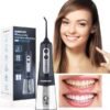 Jet Dentaire Hydropulseur – Nettoyage Avancé pour Dents, Eau et Gencives avec Technologie de Pulsation d’Eau