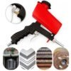Sableuse Pneumatique pour Bois, Pistolet à Sablage Compatible avec Compresseur pour Finition Parfaite
