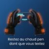 9-5.jpg Moufles chauffantes d’hiver – Gants chauffants imperméables et rechargeables pour l’extérieur, le golf et le ski