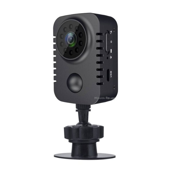 Caméra espion miniature sans fil avec détection PIR et autonomie longue durée autonome