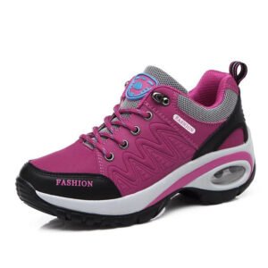 Baskets Confortables Femme pour Marche et Randonnée – Chaussures Adaptées aux Pieds Sensibles