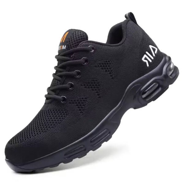 Chaussure de Travail Sécurité Imperméable – Baskets Sans Lacet avec Coque de Protection et Confort pour Hommes