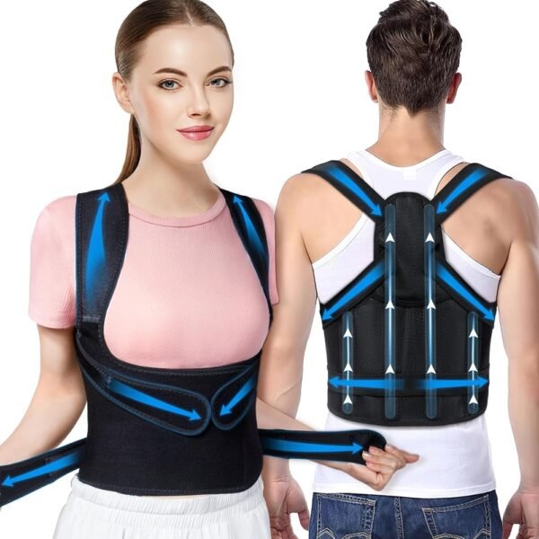 Ceinture de dos femme, soutien lombaire, correction posture, soulagement des douleurs, confort optimal pour activité quotidienne