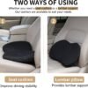 Coussin rehausseur voiture confortable – Réhausseur adulte pour voiture et rehausseur conducteur ergonomique