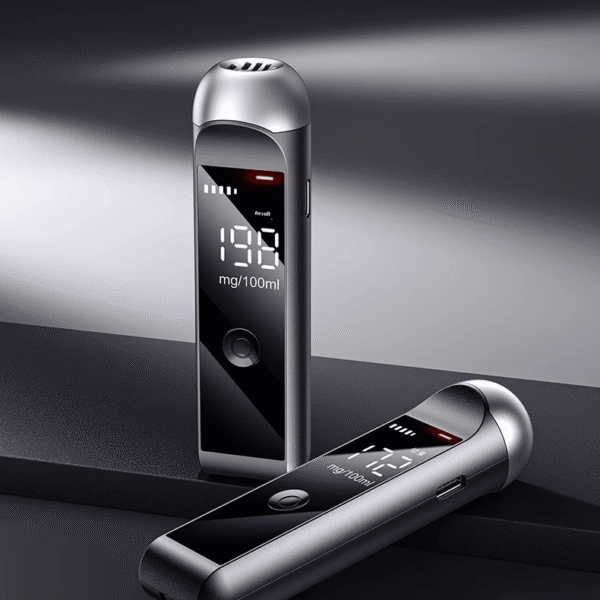 Ethylotest portable de précision sans contact, détecteur d’alcoolémie efficace pour test d’alcool dans l’air expiré, testeur de conduite sécurisé
