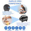 Mini caméra de surveillance discrète Full HD – idéale pour la garde d’enfants ou la maison