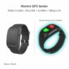 Montre GPS senior avec bouton SOS, alarme personne âgée et bracelet connecté type Alzheimer