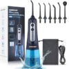 Jet Dentaire Hydropulseur – Nettoyage Avancé pour Dents, Eau et Gencives avec Technologie de Pulsation d’Eau